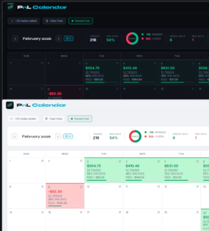 PnL Calendar for Windows