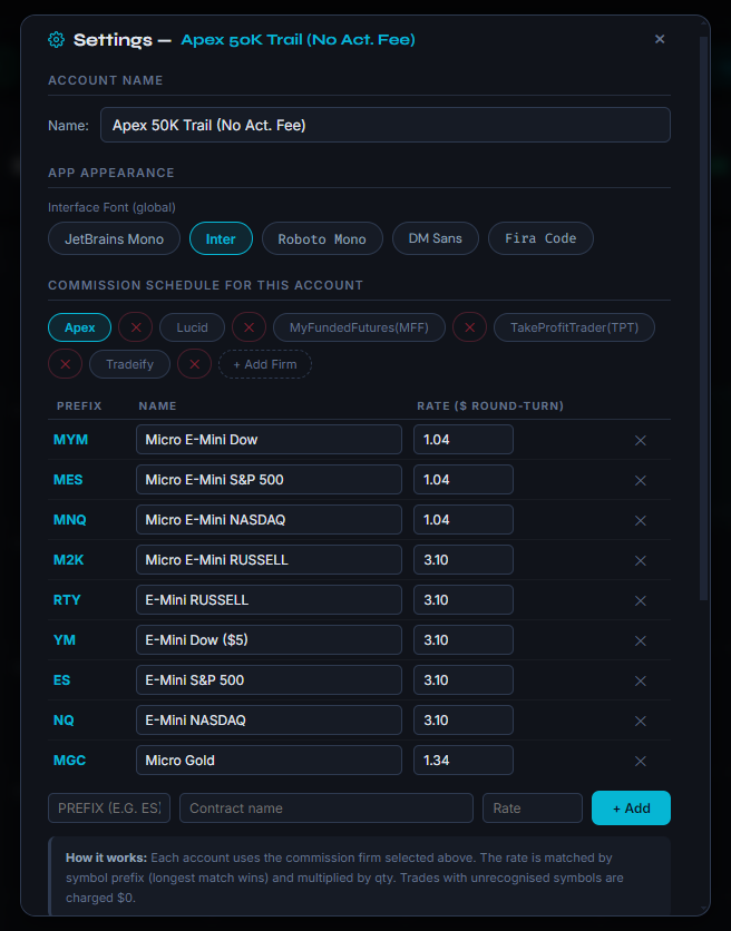 Adjusting Fees
